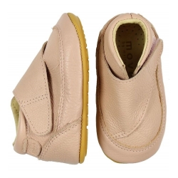 Pink leather first shoes MELTON